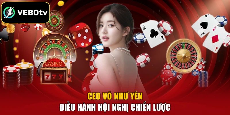 CEO Võ Như Yên điều hành hội nghị chiến lược