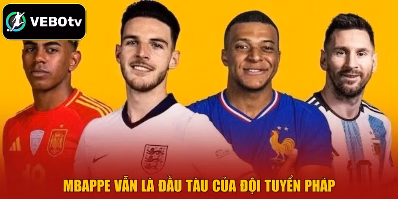 Mbappe vẫn là đầu tàu của đội tuyển Pháp