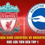 Nhận Định Liverpool Vs Brighton - Rực Lửa Tiến Đến Top 1