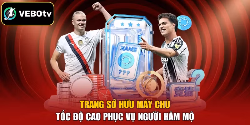 Trang sở hữu máy chủ tốc độ cao phục vụ người hâm mộ