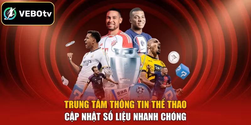 Trung tâm thông tin thể thao cập nhật số liệu nhanh chóng